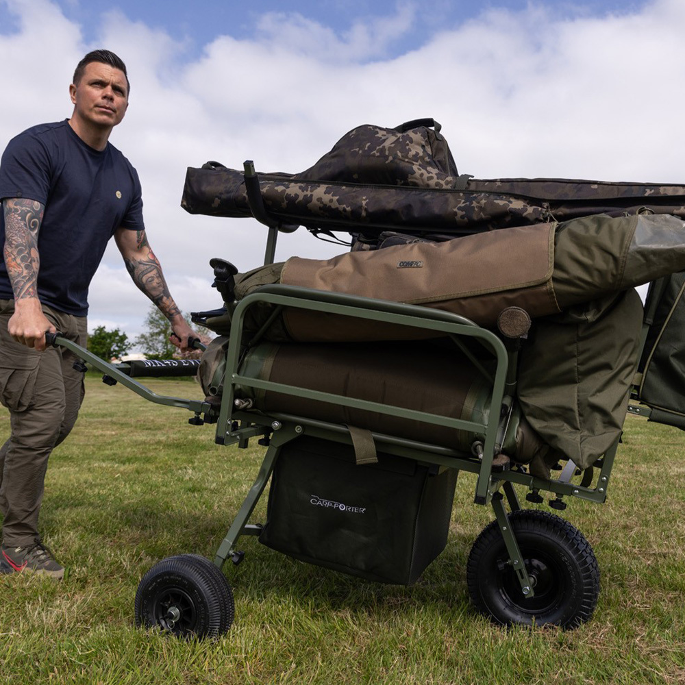 Carp Porter MK4S Evo Barrow In Use 1