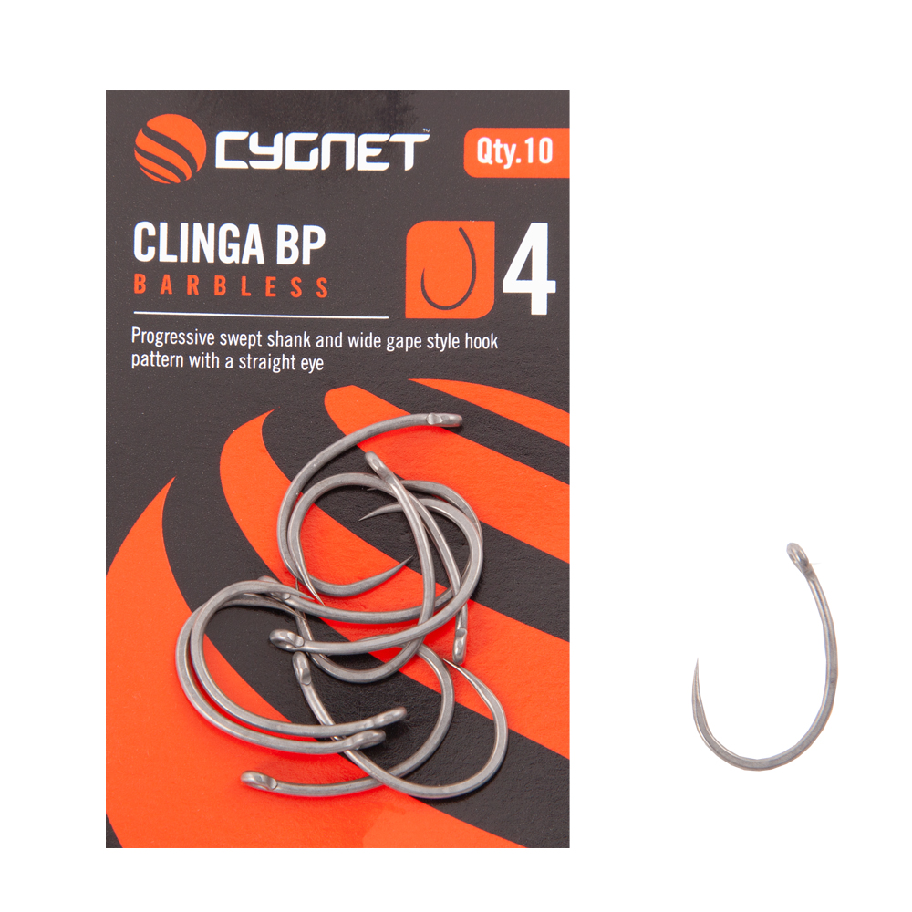 Cygnet Clinga BP Barbless Fishing Hooks 2