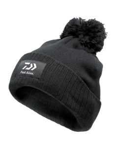 Daiwa Feel Alive Bobble Hat - Black