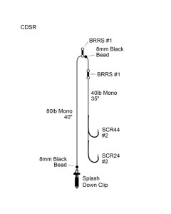 Cox & Rawle Specialist Clipped Down Smooth Hound Rig