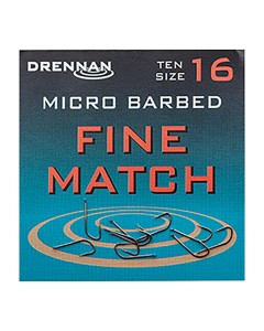 Drennan Micro Barbed Fine Match Hooks