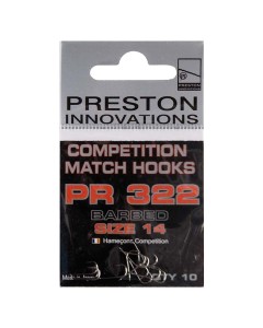 Preston Competition PR322 Match Hooks