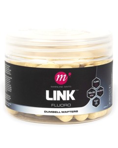 Mainline Link Fluoro Dumbell Wafters White