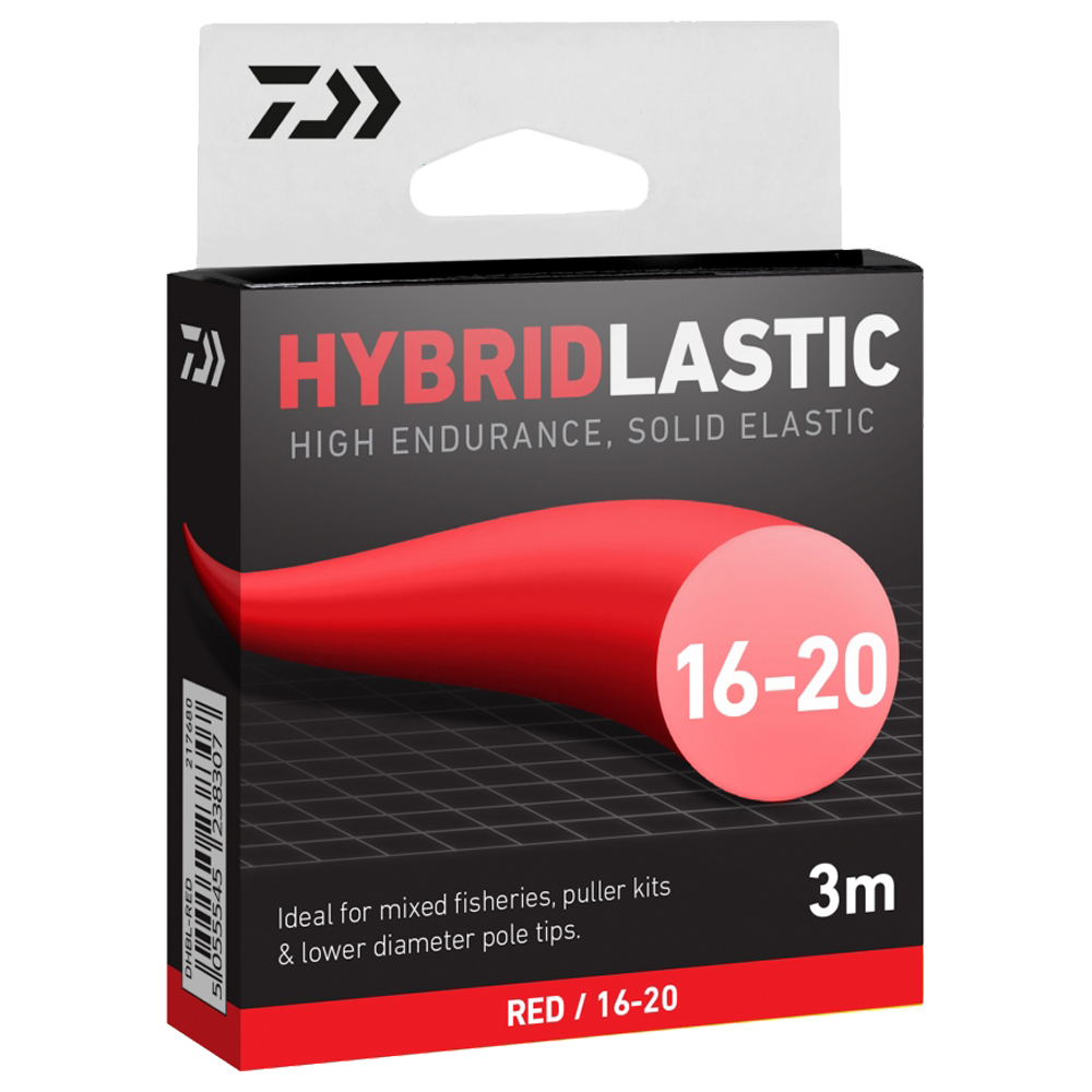 Daiwa Hybridlastic 3m - Red - 16-20