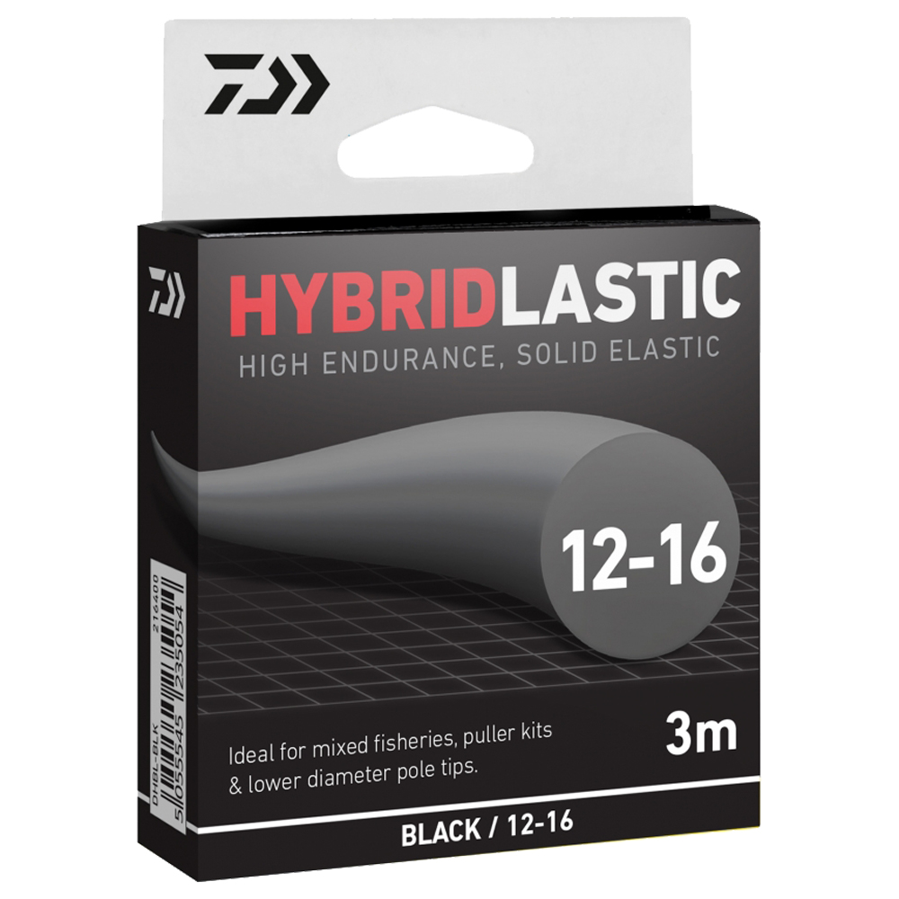 Daiwa Hybridlastic 3m - Black - 12-16