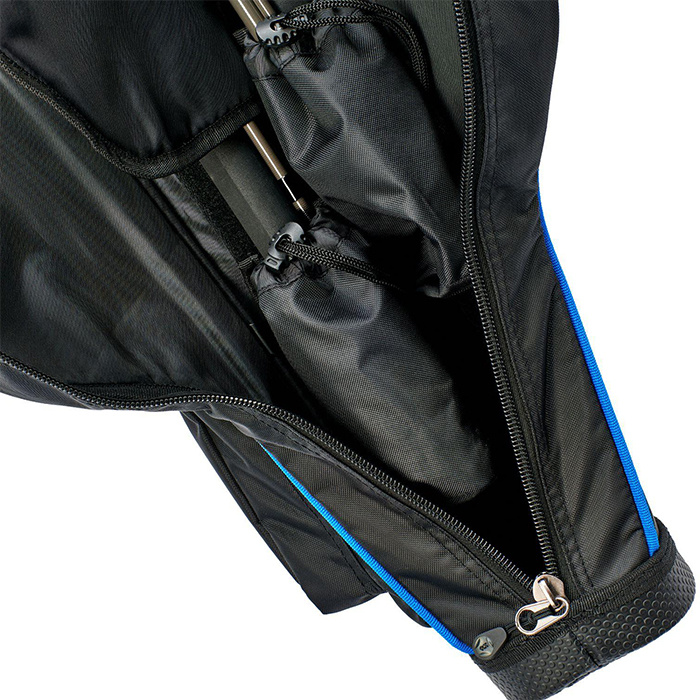 Daiwa N'ZON 2 Rod Fishing Holdall Close Up Zip