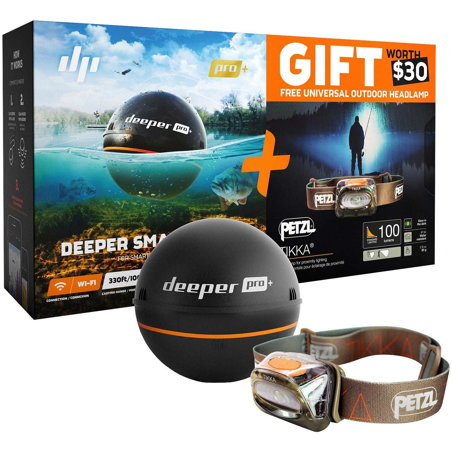 Deeper Pro Plus Fishfinder