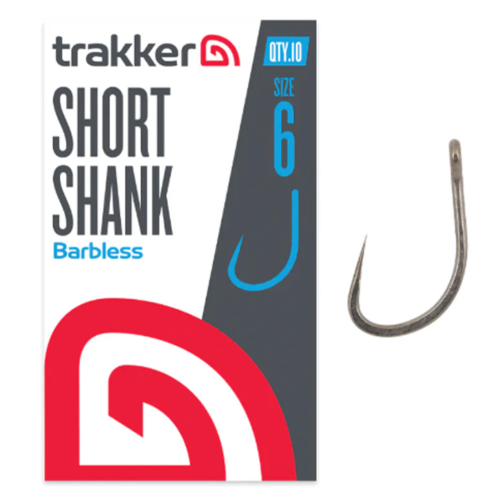 Trakker Short Shank Hooks - Barbless 1