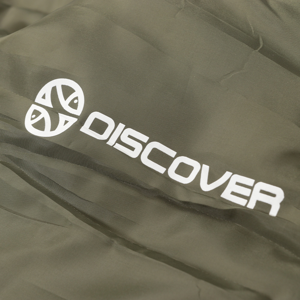 Discover Green Sleeping Bag Close Up 5