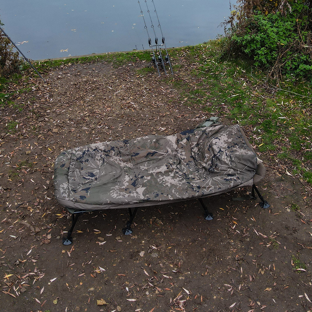 Nash Indulgence Camo HD40 Sleep System In Use 2