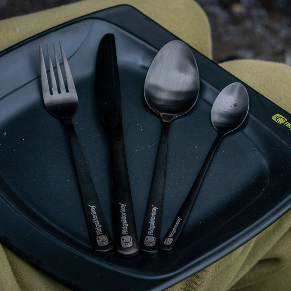 RidgeMonkey DLX Cutlery Sets Close Up 4