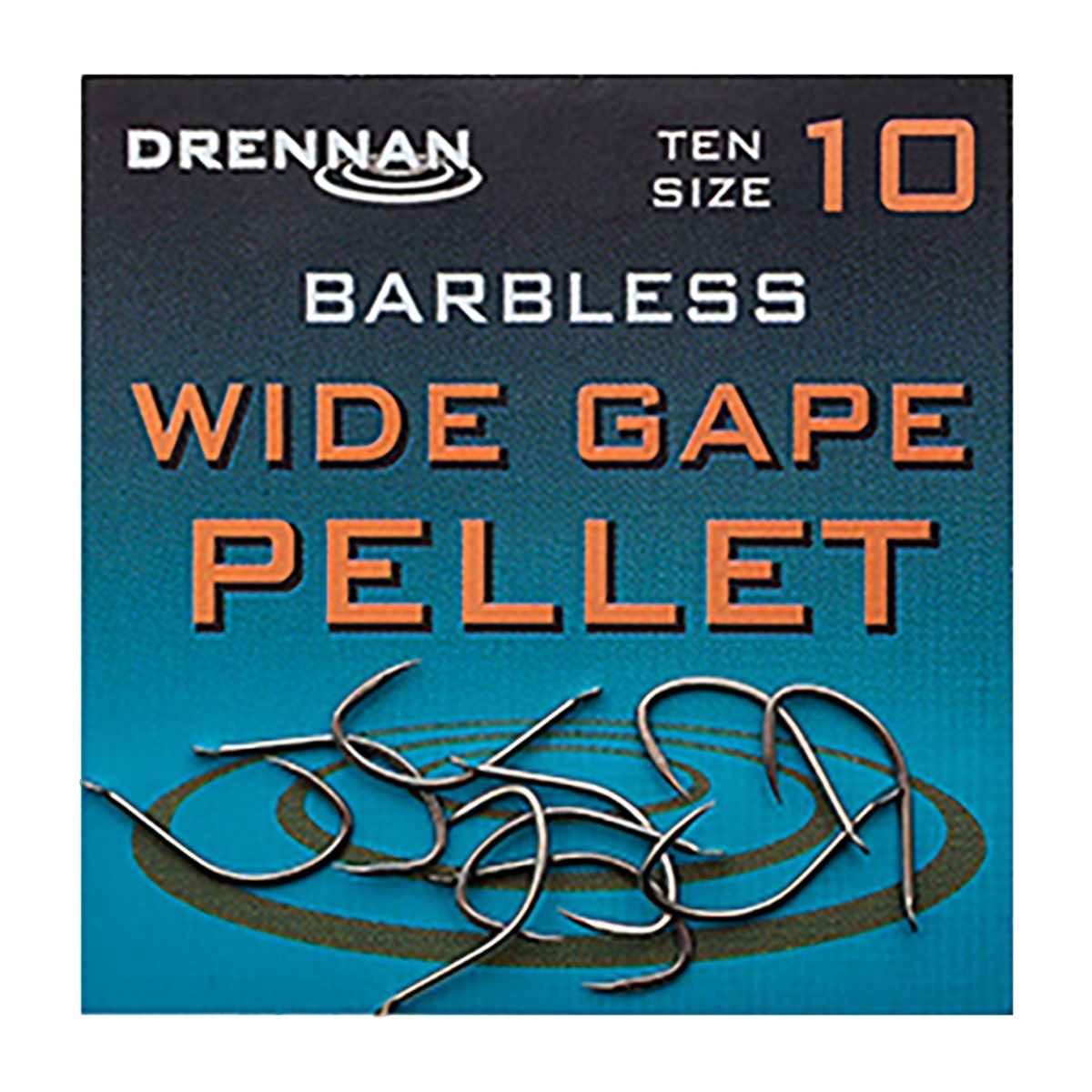 Drennan Barbless Wide Gape Pellet Hooks Size 10