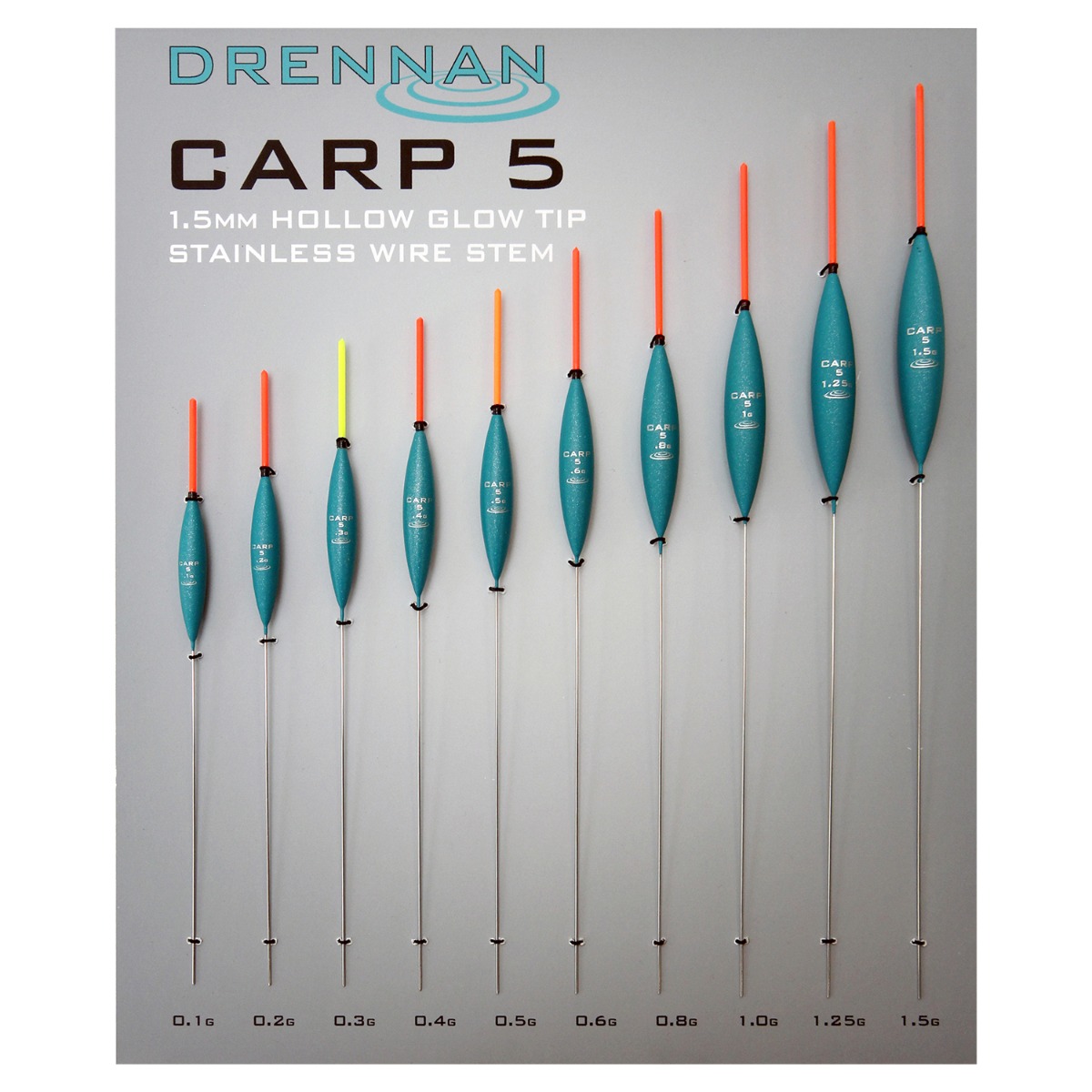 Drennan Carp 5 Fishing Float Packaging
