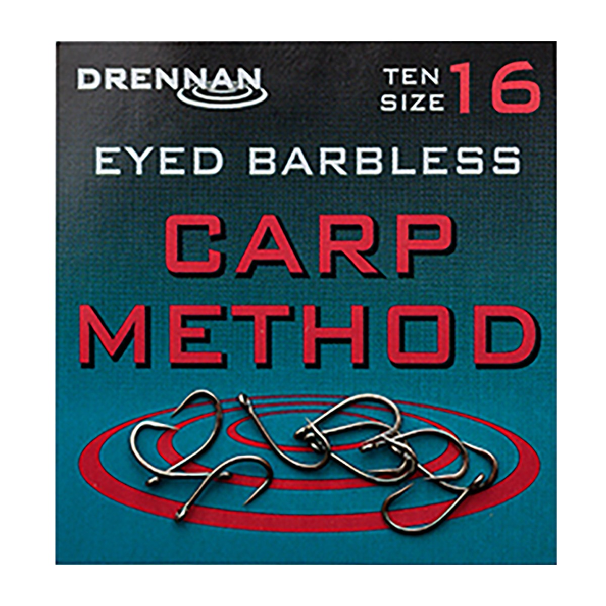 Drennan Eyed Barbless Carp Method Fishing Hooks Size 16