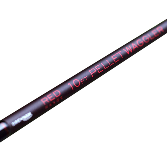 Drennan Red Range 10ft Pellet Waggler Fishing Rod Graphics