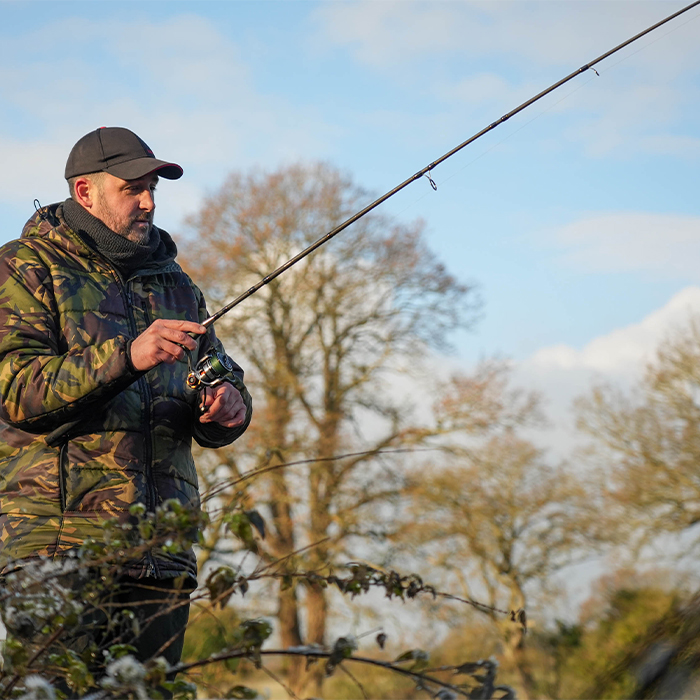 John Wilson Lure Pro Quad Fishing Rod In Use 1