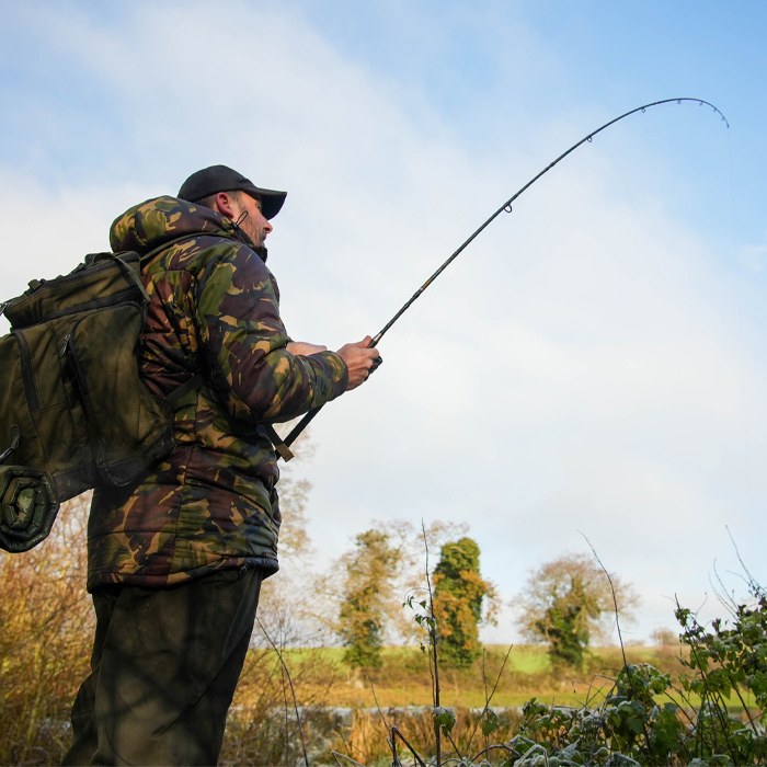 John Wilson Lure Pro Quad Fishing Rod In Use 10