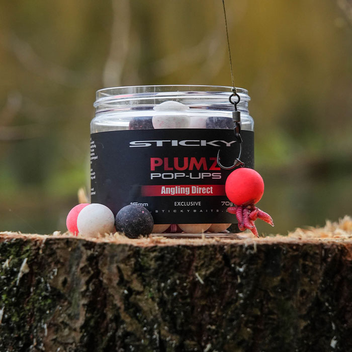 Sticky Baits AD Plumz Pop Ups 16mm In Use 20