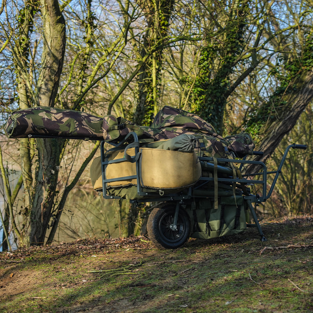 Advanta Session Plus Carp Fishing Barrow In Use 1