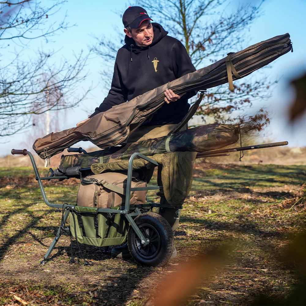 Advanta Session Carp Fishing Barrow In Use 2