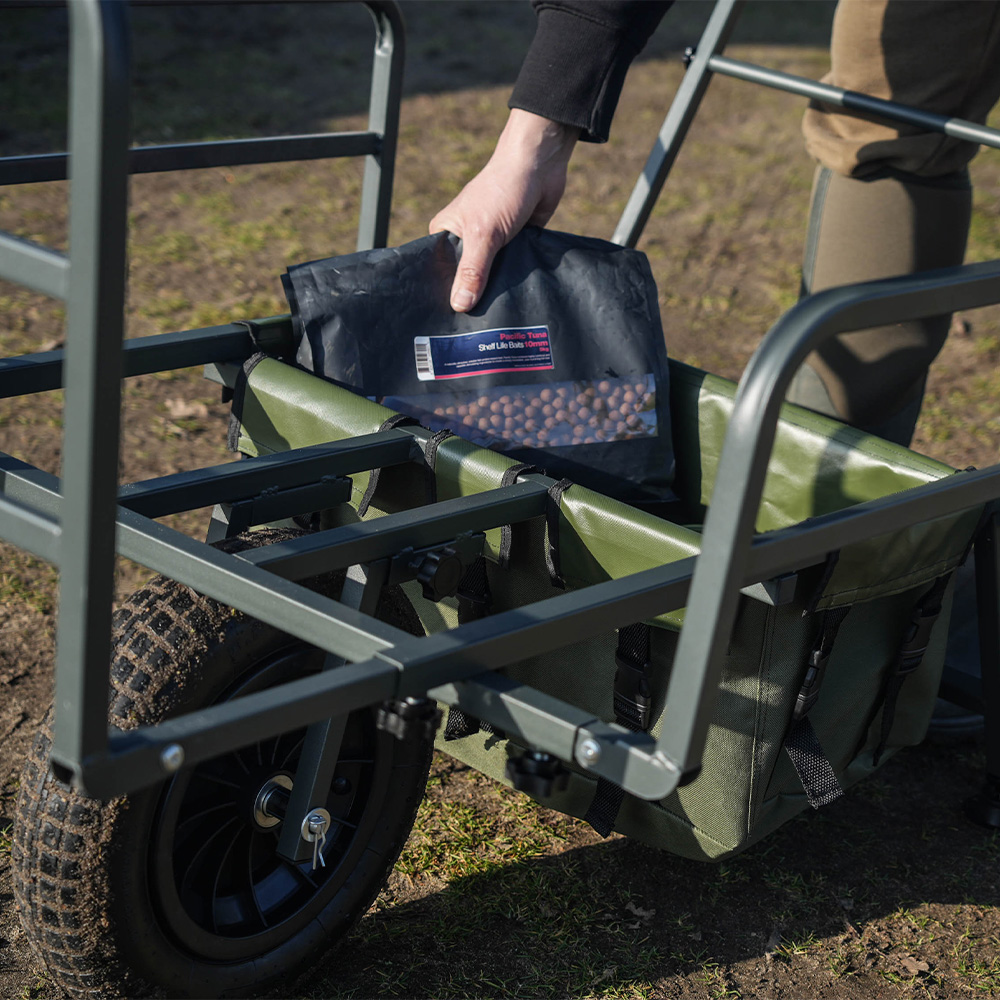 Advanta Session Plus Carp Fishing Barrow In Use 14