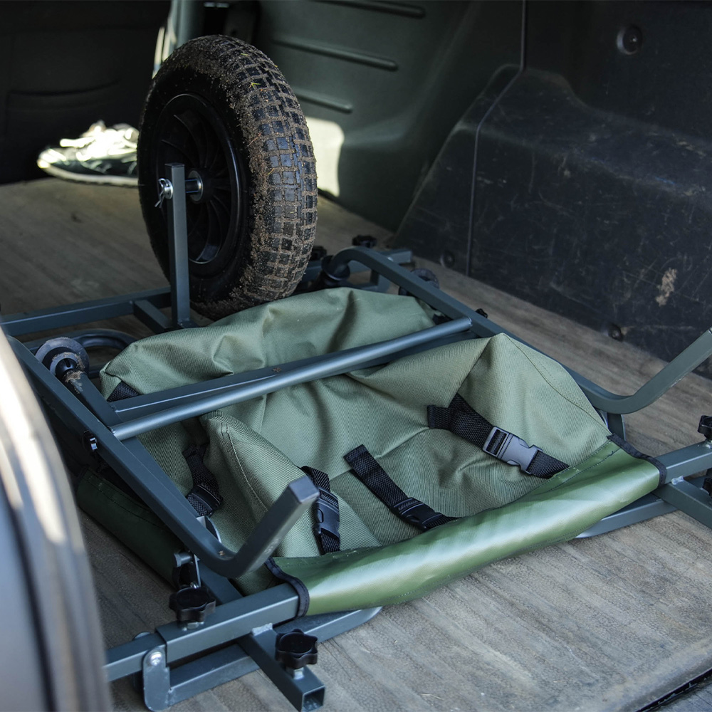 Advanta Session Plus Carp Fishing Barrow In Use 16