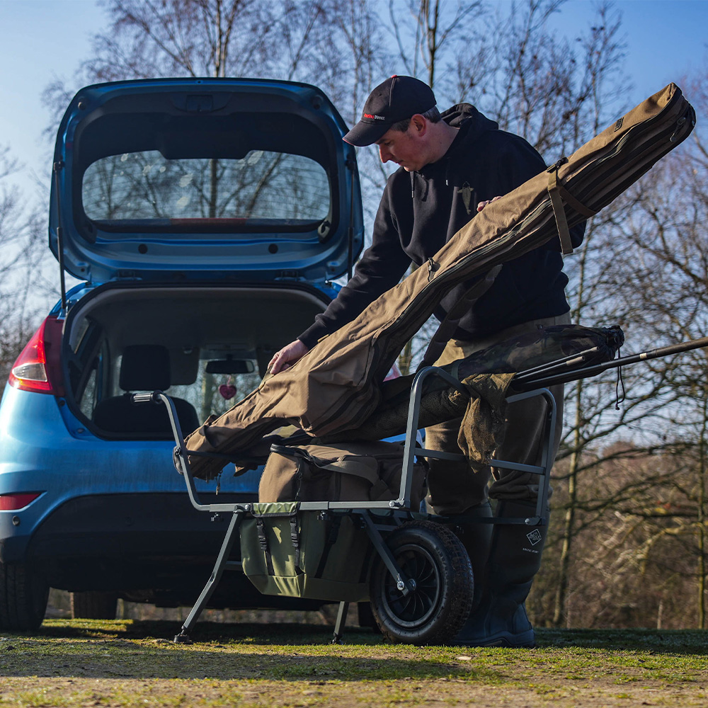 Advanta Session Carp Fishing Barrow In Use 5