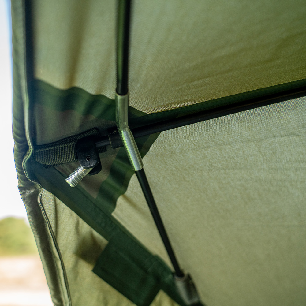 Solar Bankmaster Oval Brolly 60" In Use 2