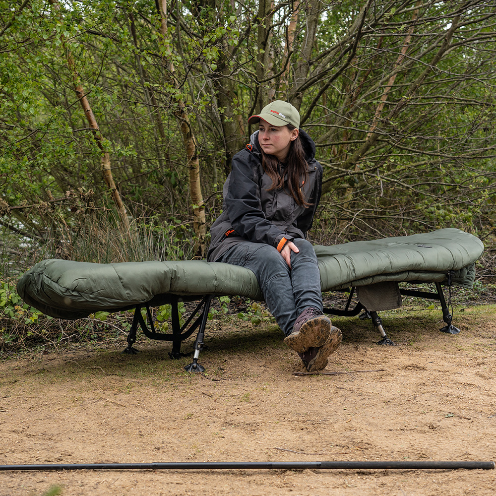 Advanta 4 Season Green Sleeping Bag In Use 2