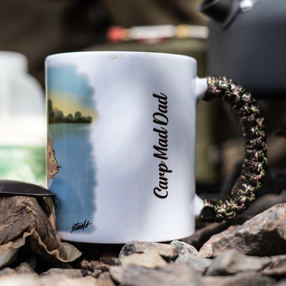 Paracord Camo Handle Mug Carp Mad Dad In Use 8