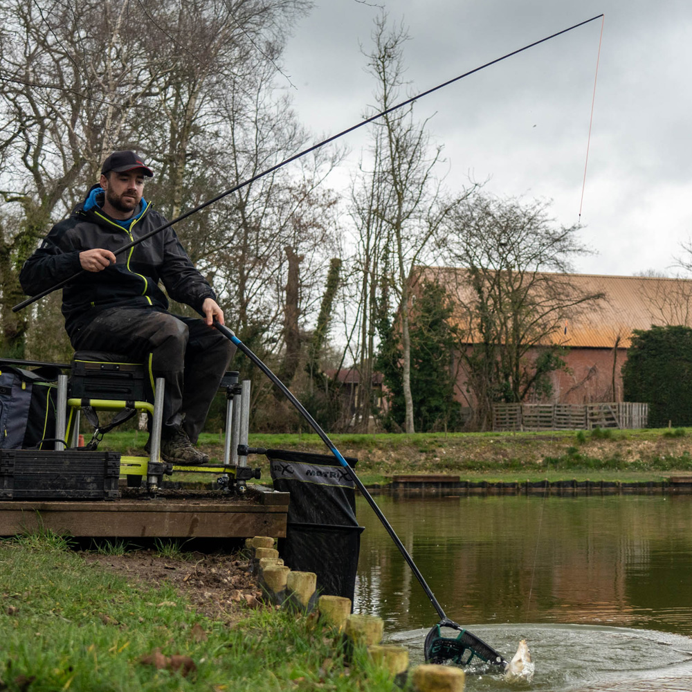 Advanta Power Margin 8.5m Fishing Pole In Use 3