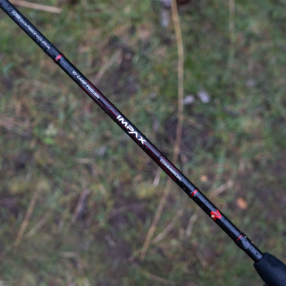 Nytro Impax Commercial Carp Feeder Fishing Rod In Use 2