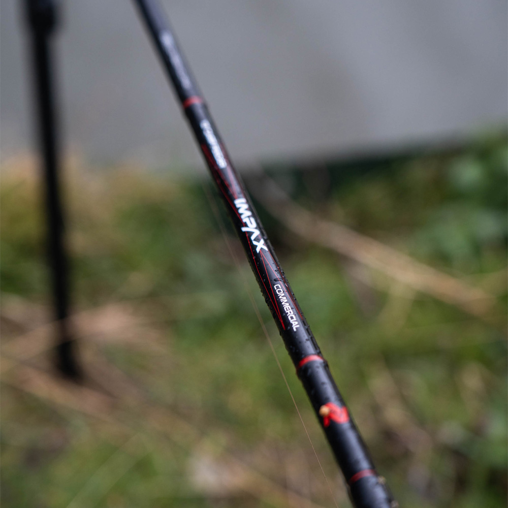 Nytro Impax Commercial Carp Feeder Fishing Rod In Use 3