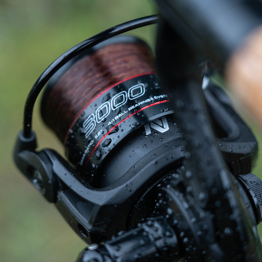 Nytro Impax Fishing Reel Close Up In Use