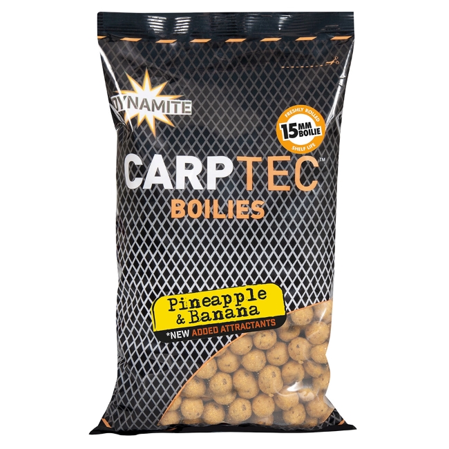 Dynamite Carp-Tec Pineapple & Banana Boilies