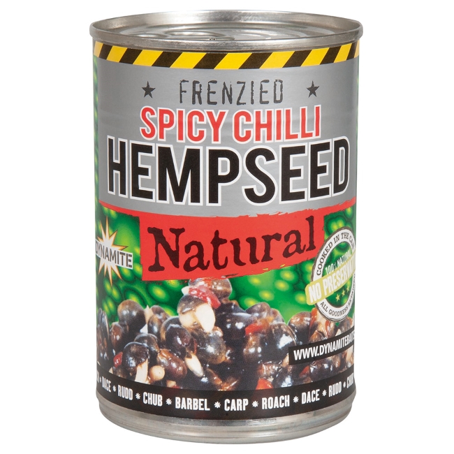 Dynamite Baits Frenzied Spicy Chilli Hempseed Tin 350g