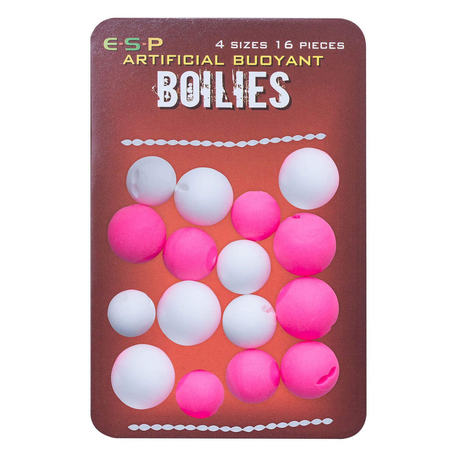 ESP Artificial Buoyant Boilies White/Pink