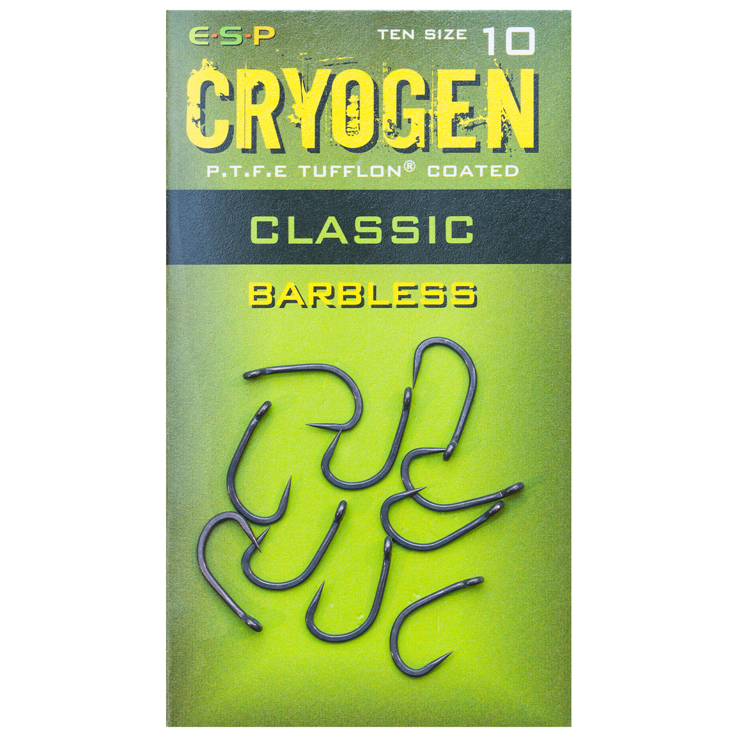 ESP Cryogen Classic Barbless Hooks size 10