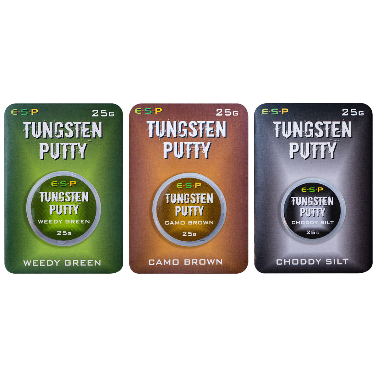 ESP Tungsten Fishing Putty Colours