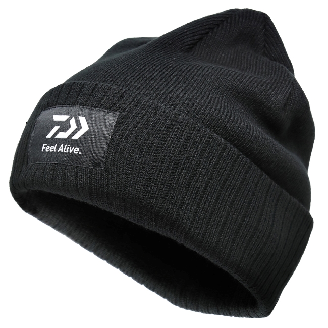 Daiwa Feel Alive Beanie Hat - Black