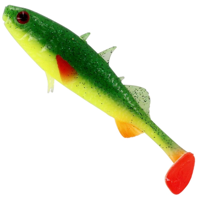 Westin Stanley The Stickleback ShadTail Lure - Fireflake