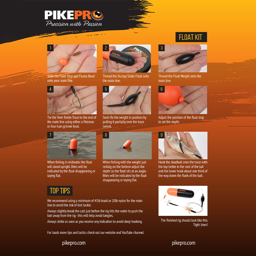 Pike Pro Float Fishing Kit 1