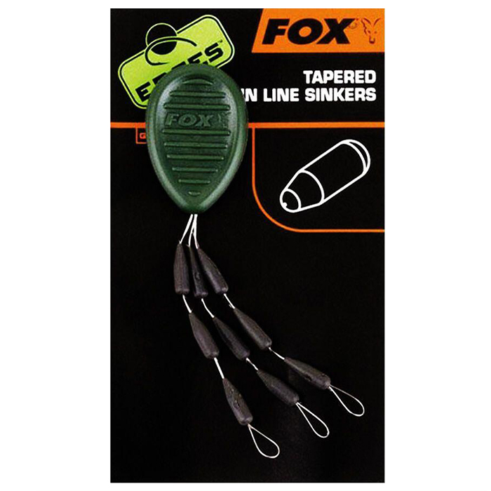 Fox Edges Tungsten Mainline Fishing Sinker Packaging