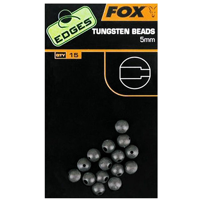 Fox Edges Tungsten Beads Packaging