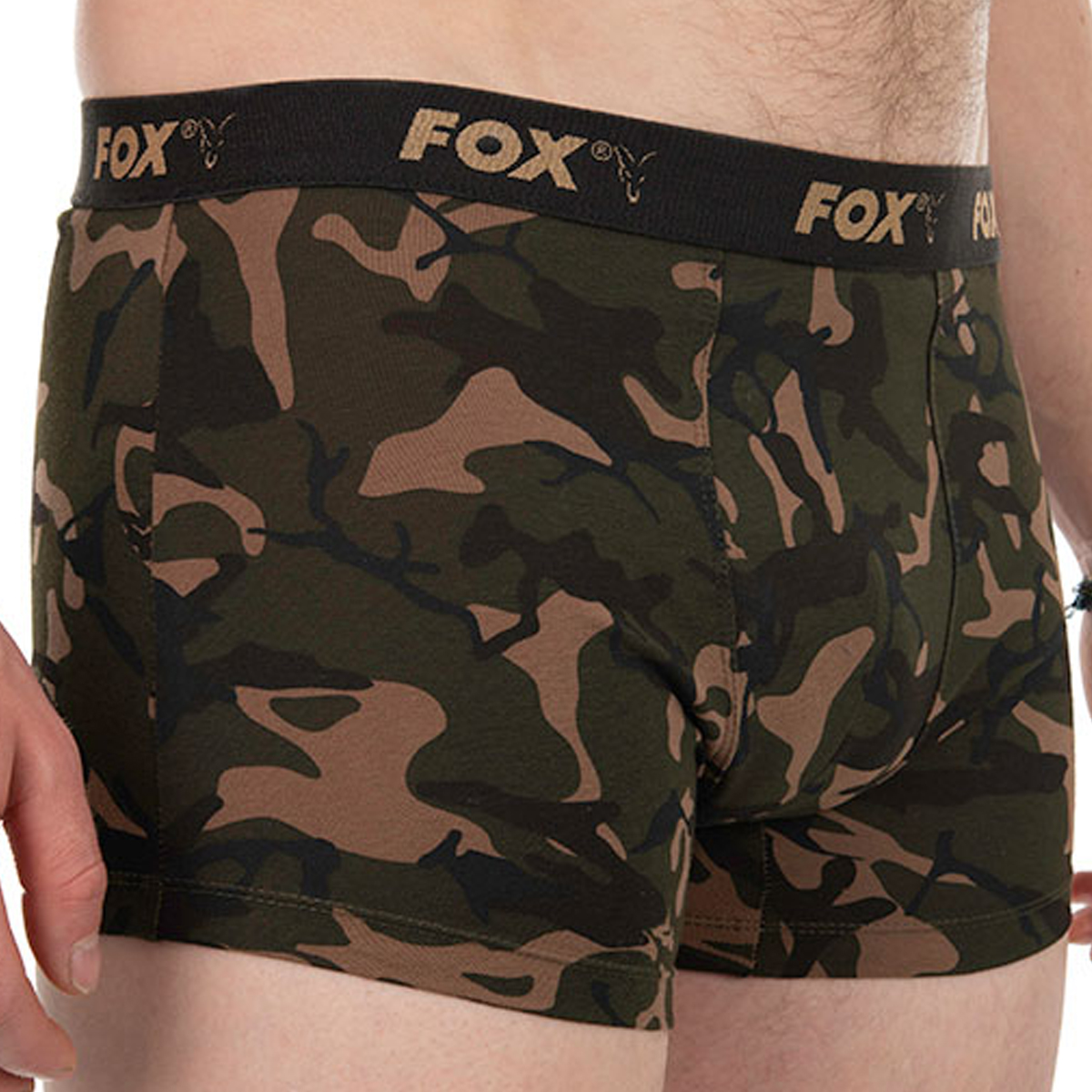 Fox Camo Fishing Boxers In Use