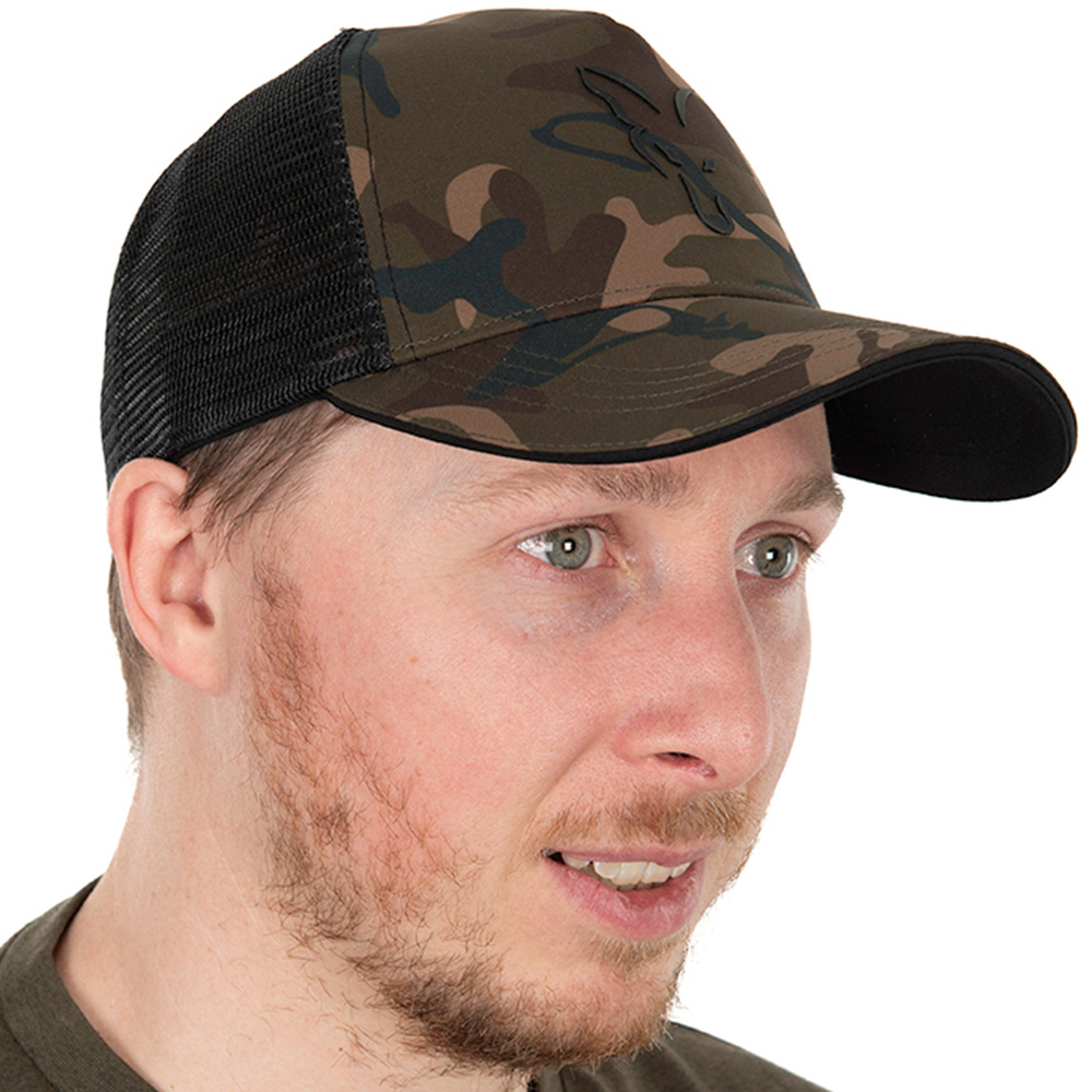 Fox Camo Fishing Trucker Cap