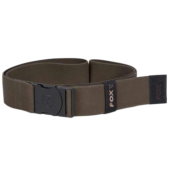 Fox Elasticated Belt - Khaki