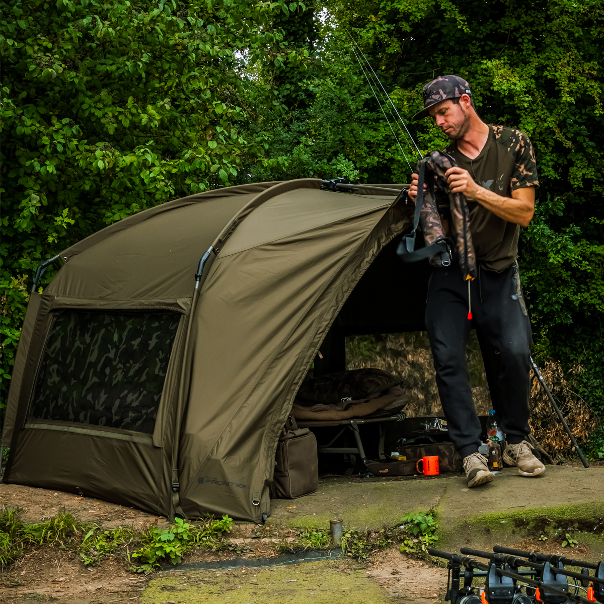 Fox Frontier XD Fishing Bivvy - Ultimate Angler Shelter