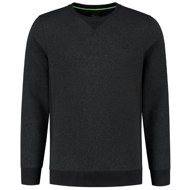 Korda Kore Crew Neck Fishing Jumper Charcoal