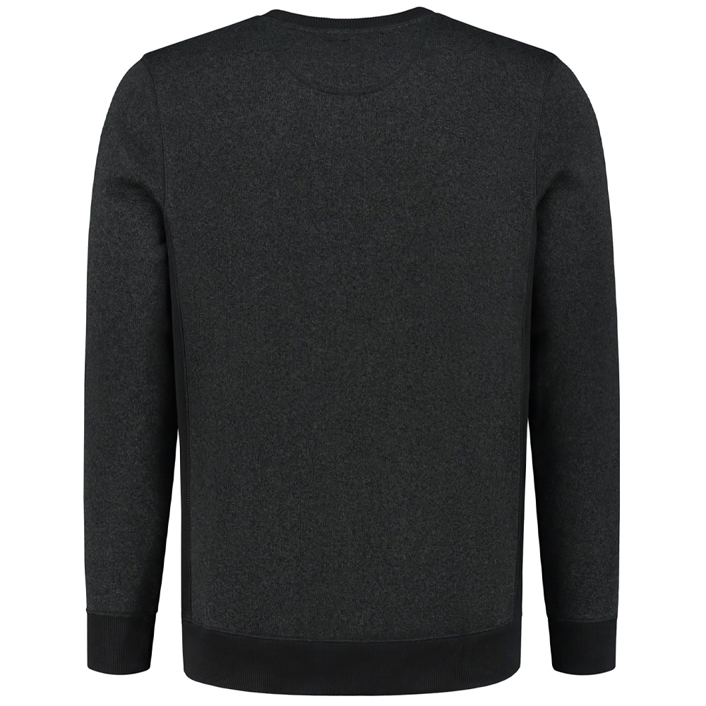 Korda Kore Crew Neck Fishing Jumper Charcoal Back